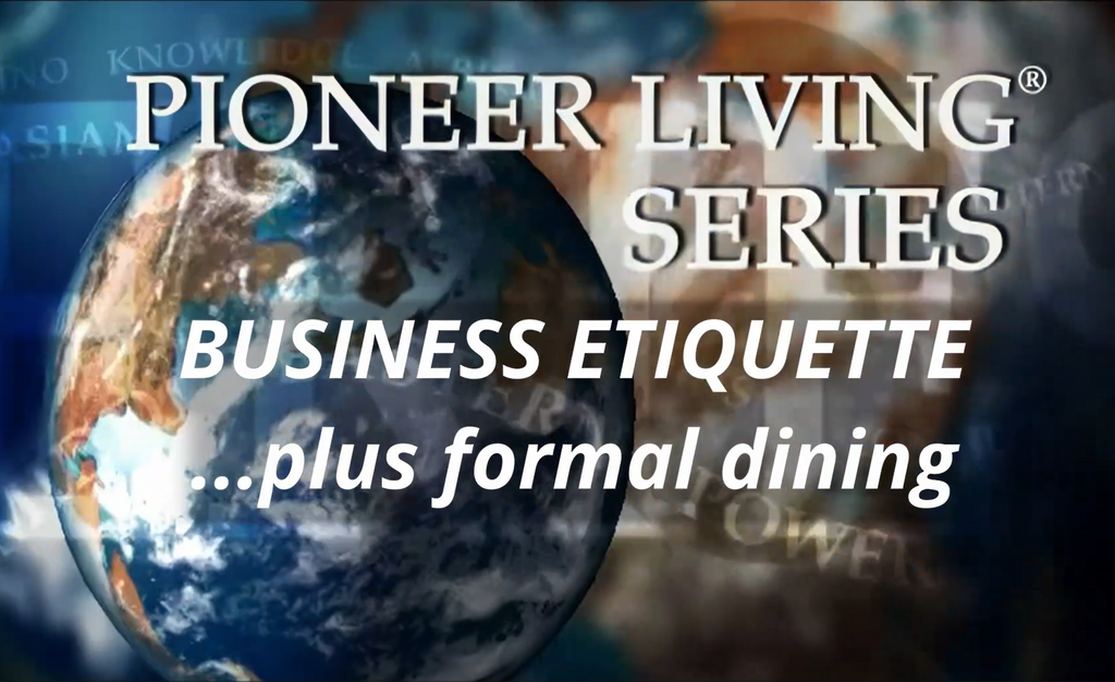 Business Etiquette: When Seconds Count — Plus Formal Dining (9:44)