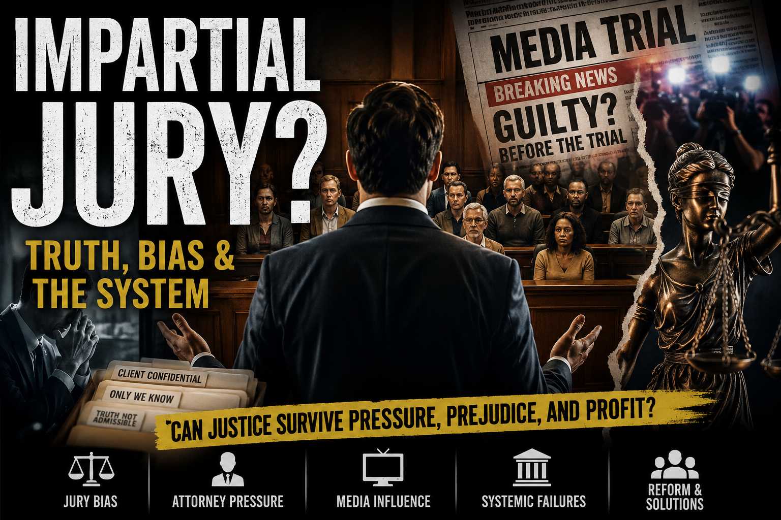 Impartial Jury vs. Jury of Peers Package (Video - approx. 5 min. and Document - 22 pages, 4100 words)